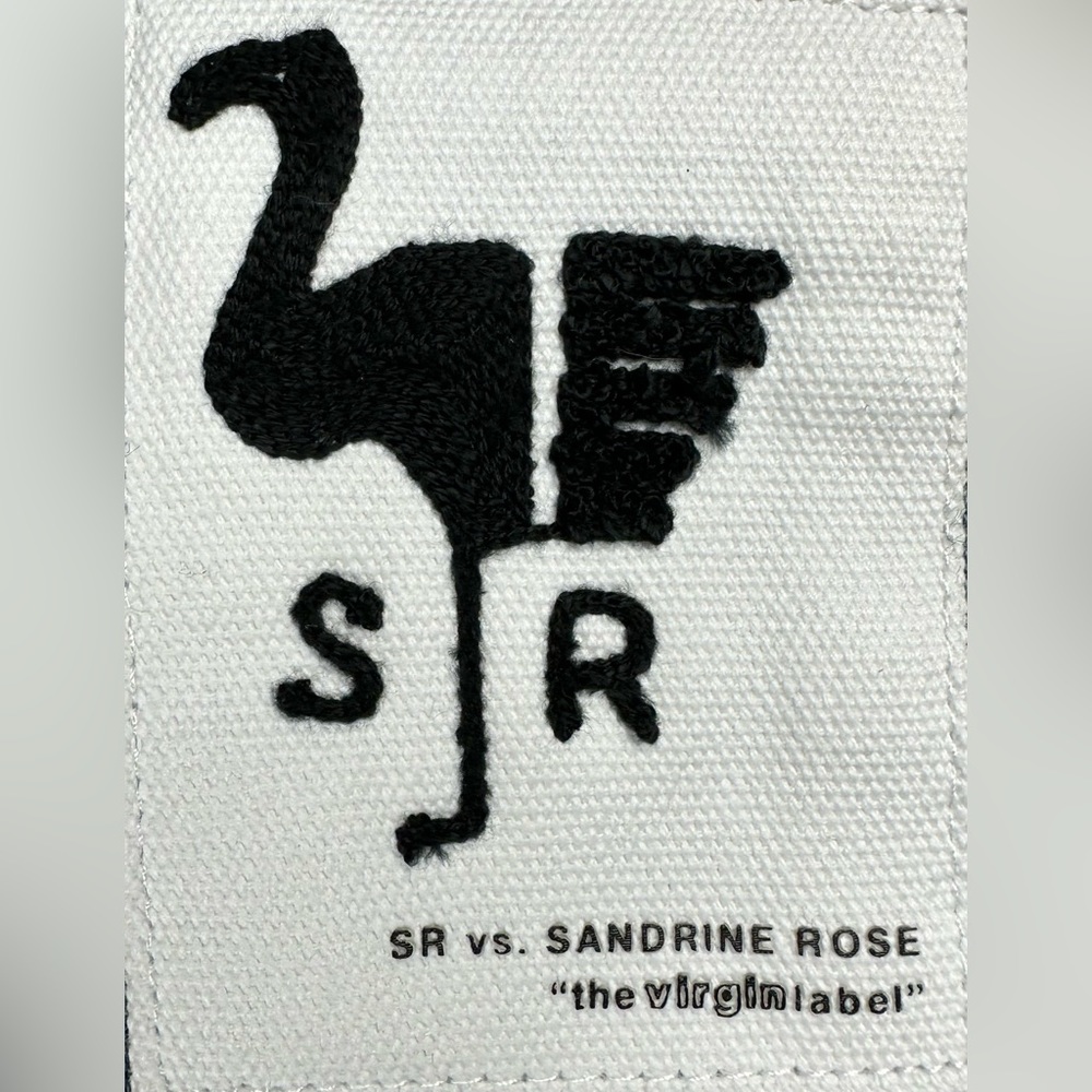 NWT Free People SR vs. SANDRINE ROSE “the virgin label” jeans. - Picture 5 of 5